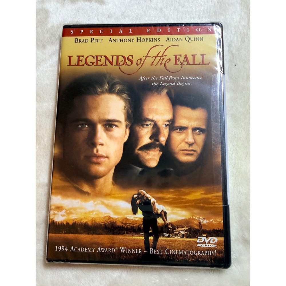 Legends of the Fall Special Edition DVD Brad Pitt Anthony Hopkins Widescreen NEW